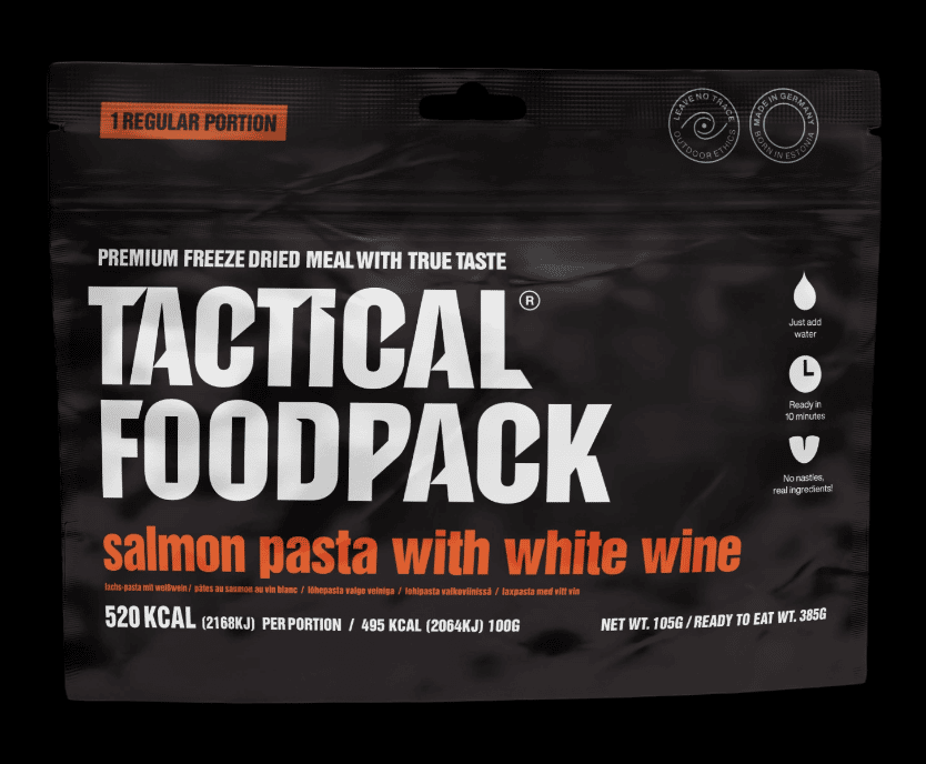 Tactical Foodpack Salmon Pasta with White Wine 105g