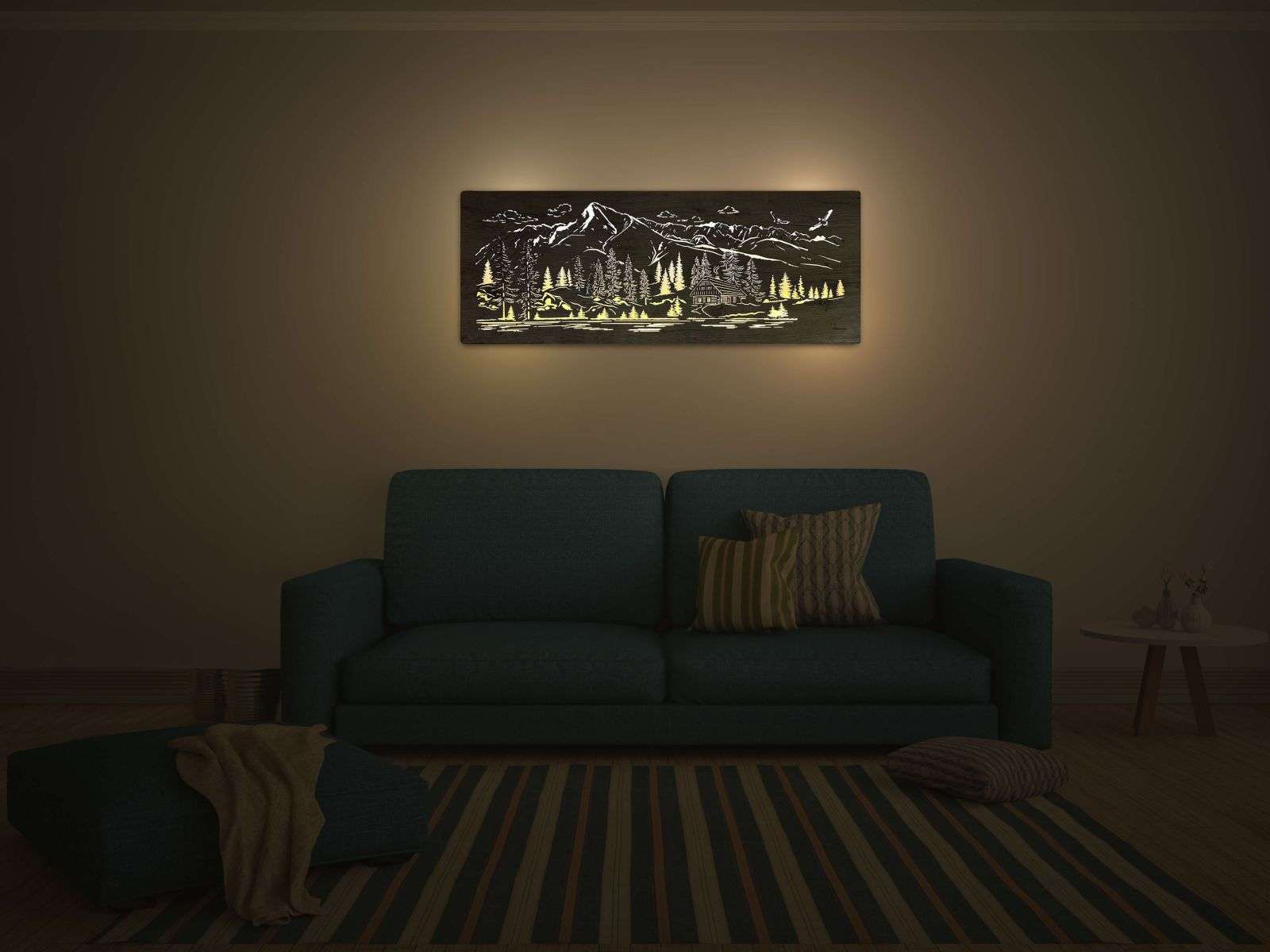 Cottage in montagna - immagine luminosa