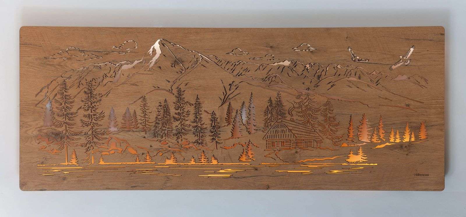 Cottage in montagna - immagine luminosa