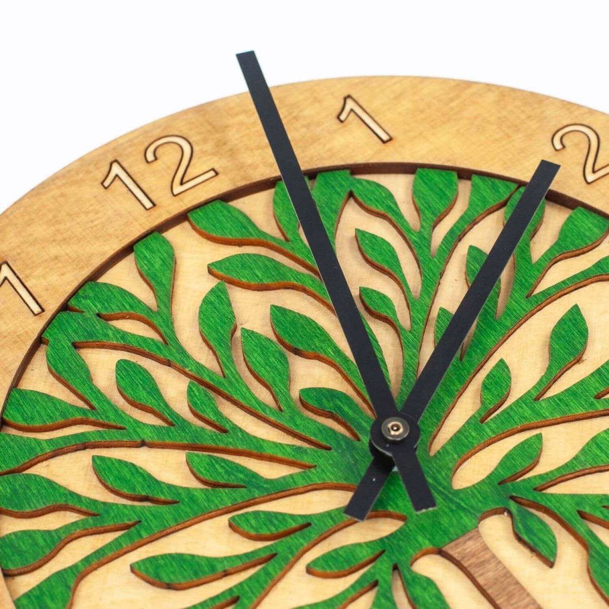 Wooden Tree Wall Clock