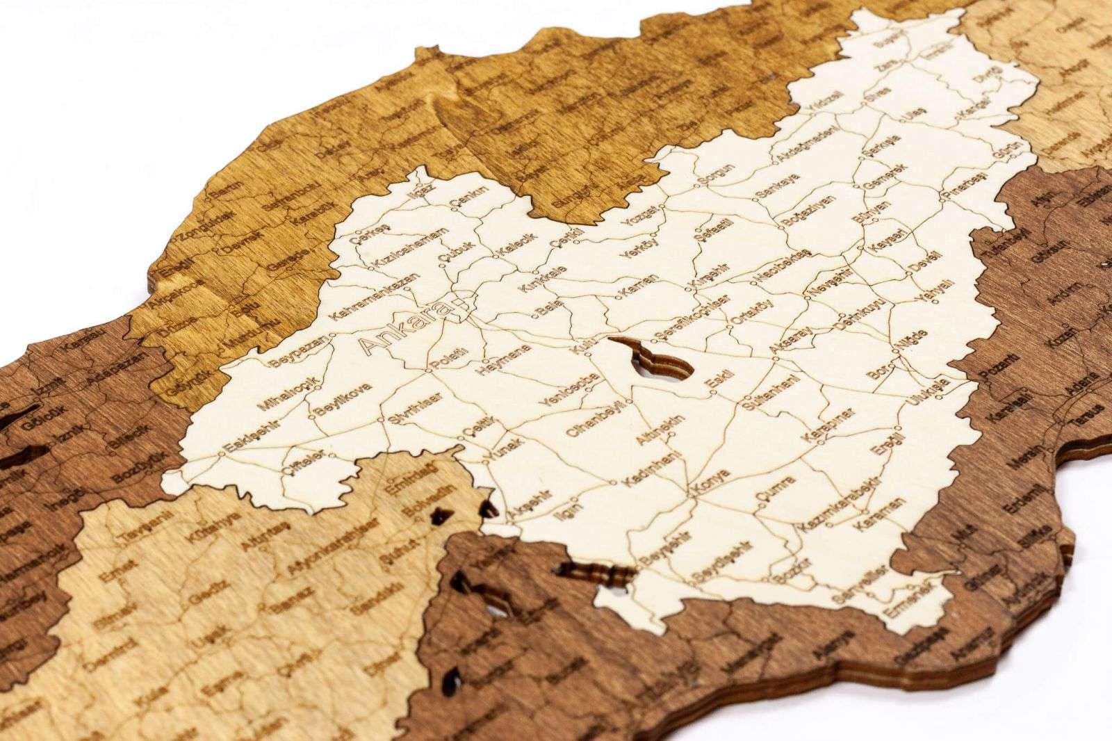 Ξύλινος χάρτης Τουρκίας