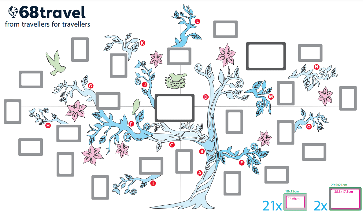 Wooden Family Tree Replacement Parts