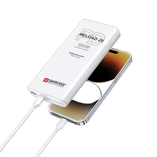 SKROSS power bank Reload 20 100W PD, 20,000mAh, USB A+C