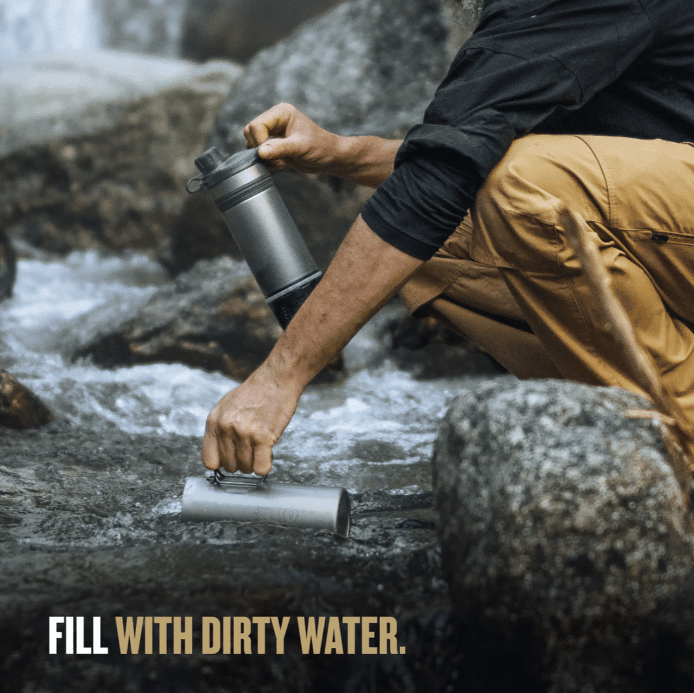 Grayl GeoPress Ti Purifier 0.71l