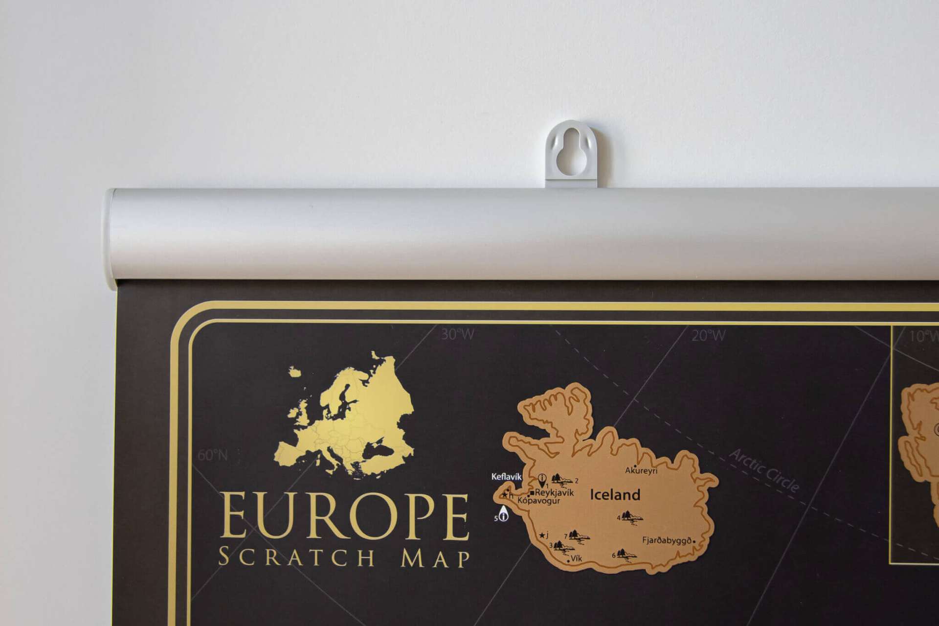 Aluminium Snap-on Map Bars