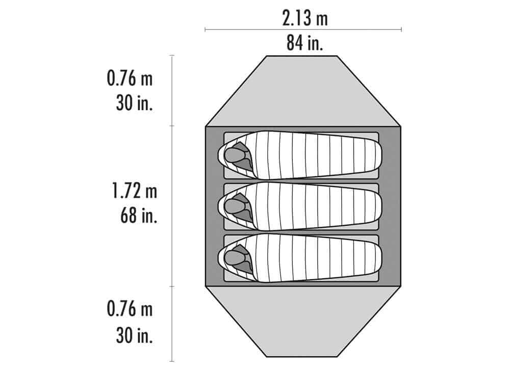 MSR Elixir 3 Backpacking Tent