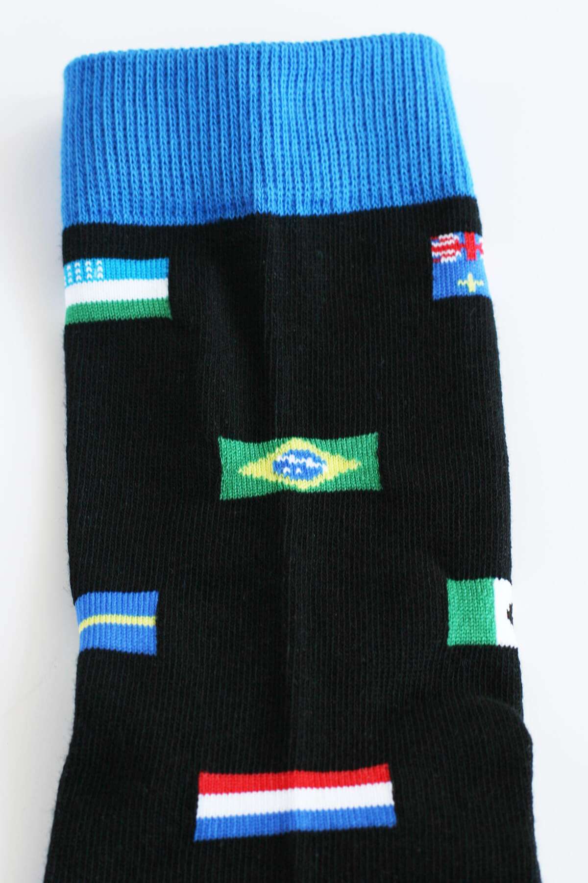 Skarpety unisex dla podróżników - flagi świata lub motywy miejskie