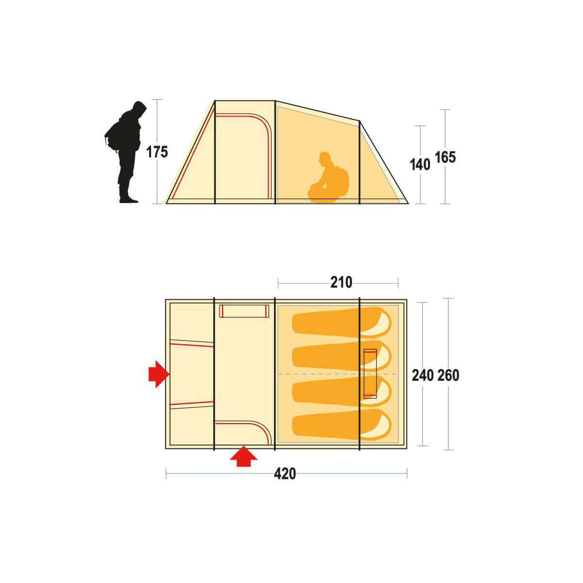 Ferrino Meteora 4 Tent