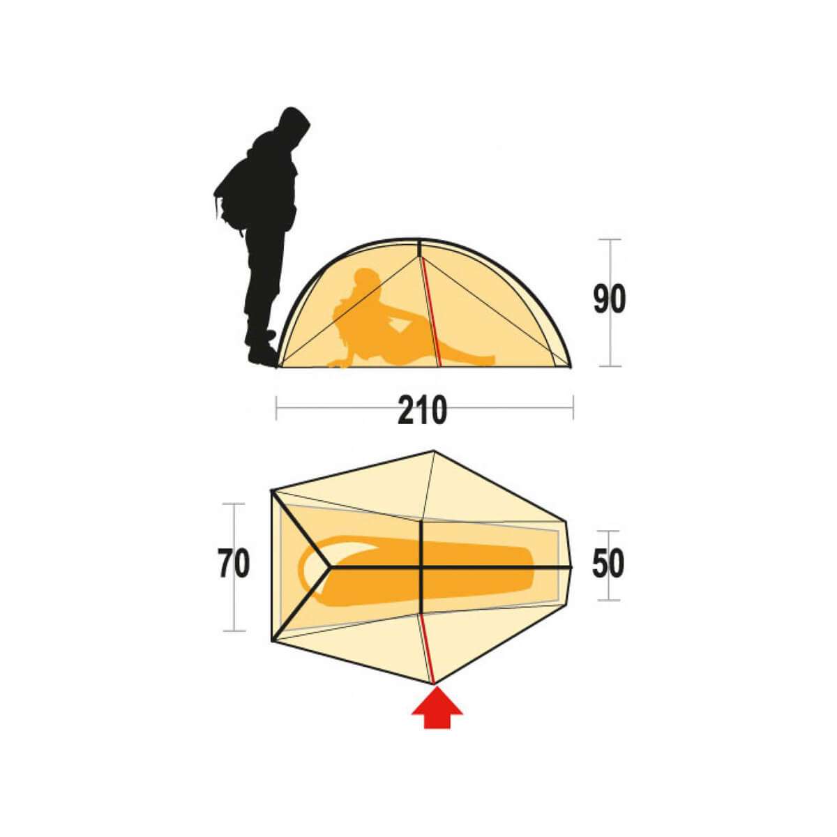 Tienda Ferrino Nemesi 1