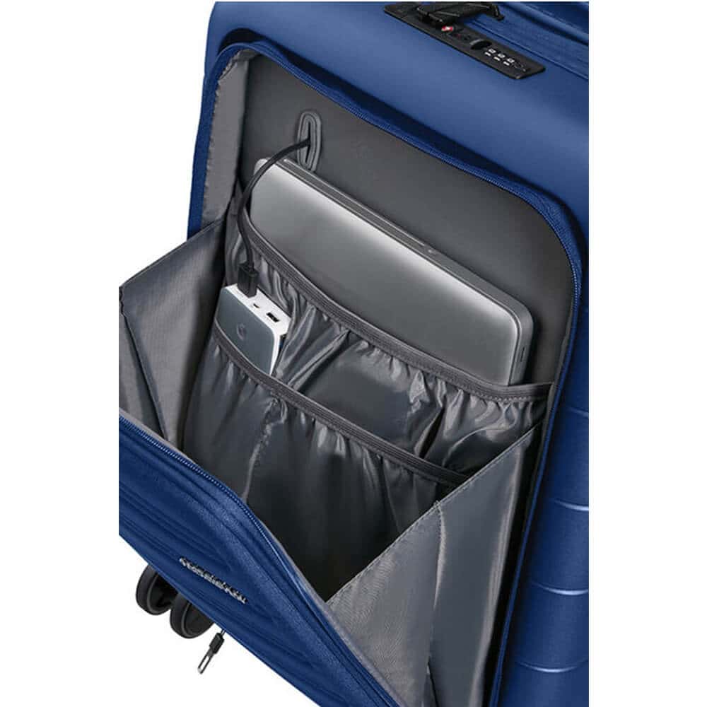 American Tourister - Novastream - Spinner 55 EXP + compartiment pour ordinateur portable