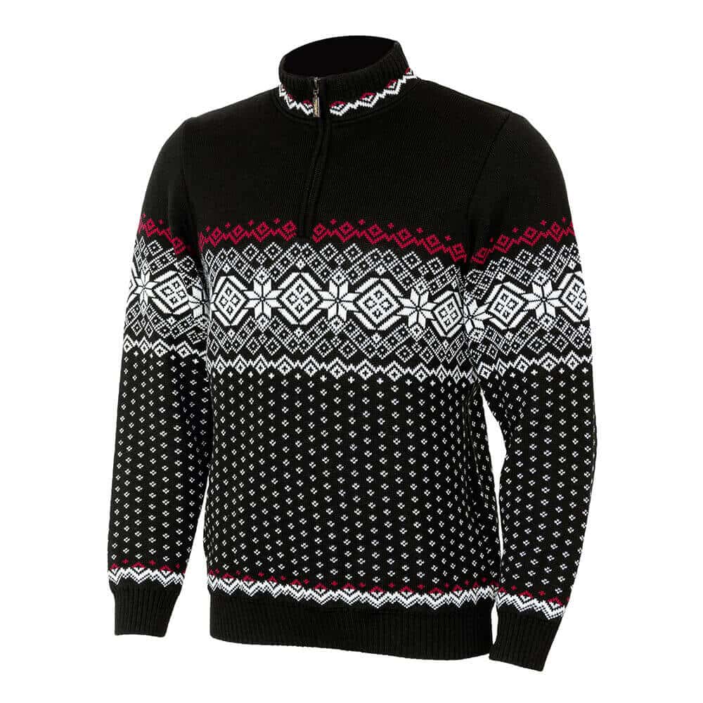 SportCool Men's sweater with Delicate Norwegian pattern (349)