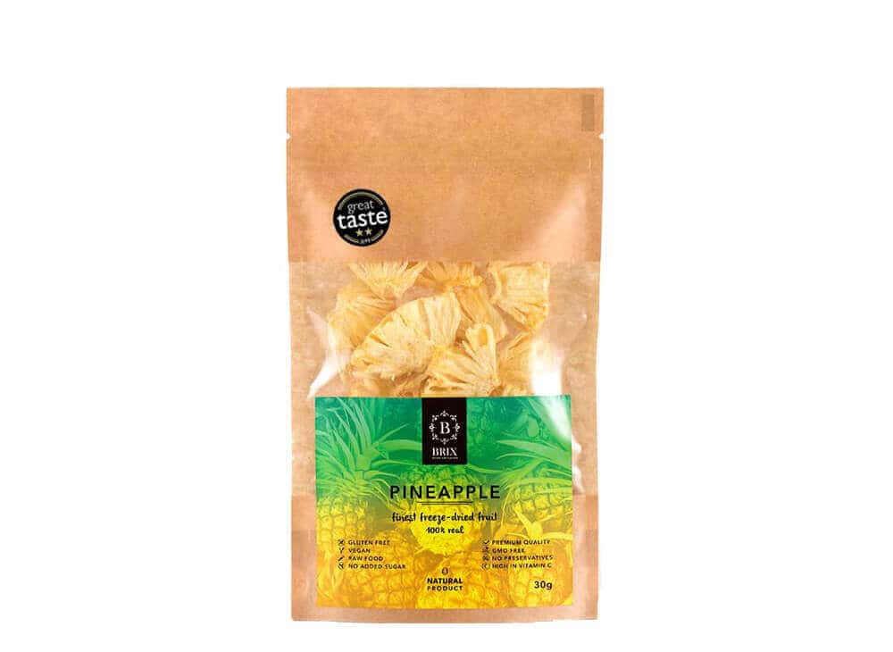 BRIX Exotic fruits - Freeze-dried pineapple