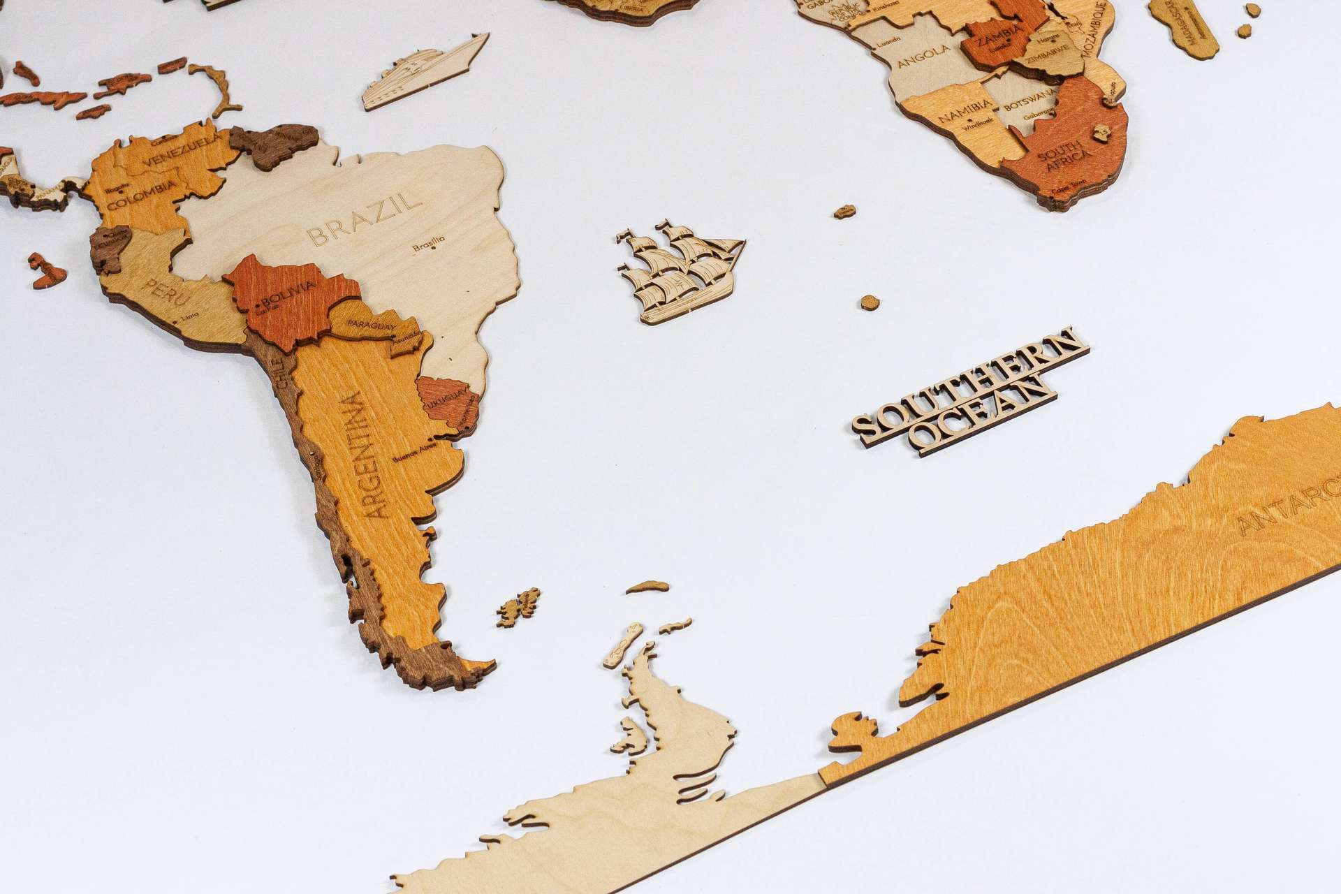 Exotic, Remote and Arctic Wooden Islands