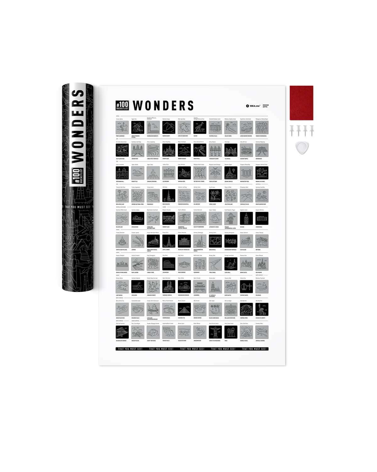 100Bucketlist WONDERS Edition