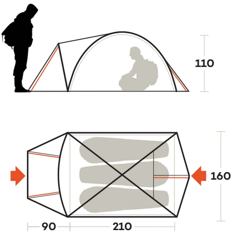 Ferrino Atacama 3 Šator