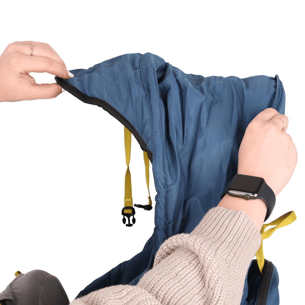 Portabambino Kohla Happy Emotion Legion blue/antique moss