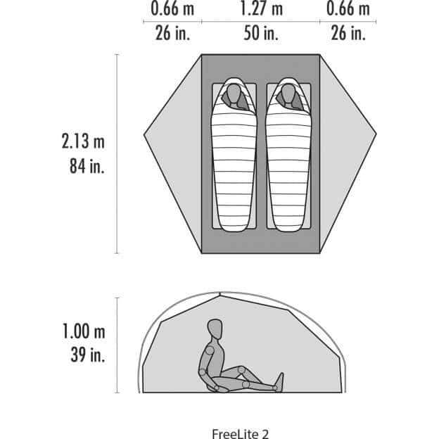 MSR FreeLite 2 Tent