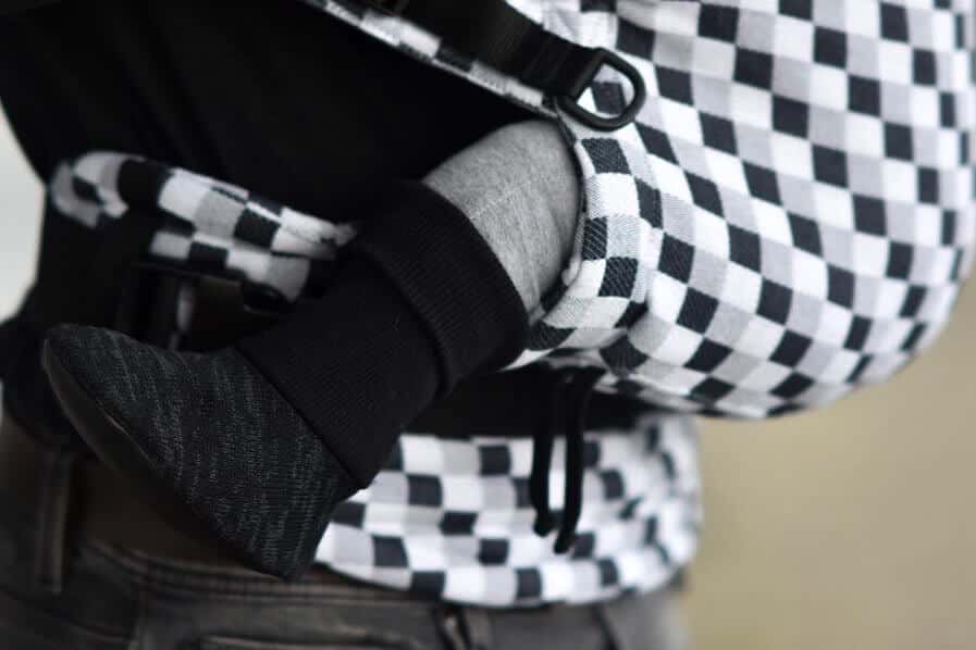 Rischino Barefoot boots made of fine sweater fabric