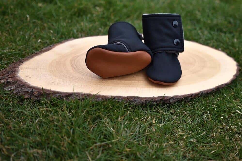 Rischino Barefoot bottes isolées-noir