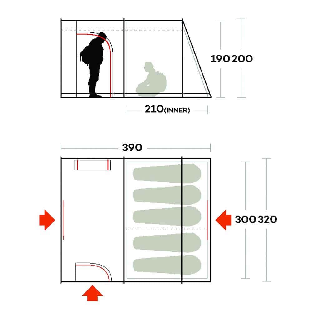Ferrino Fenix 5 tent