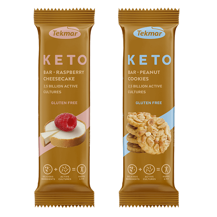Biscoitos de amendoim Tekmar Keto Bar