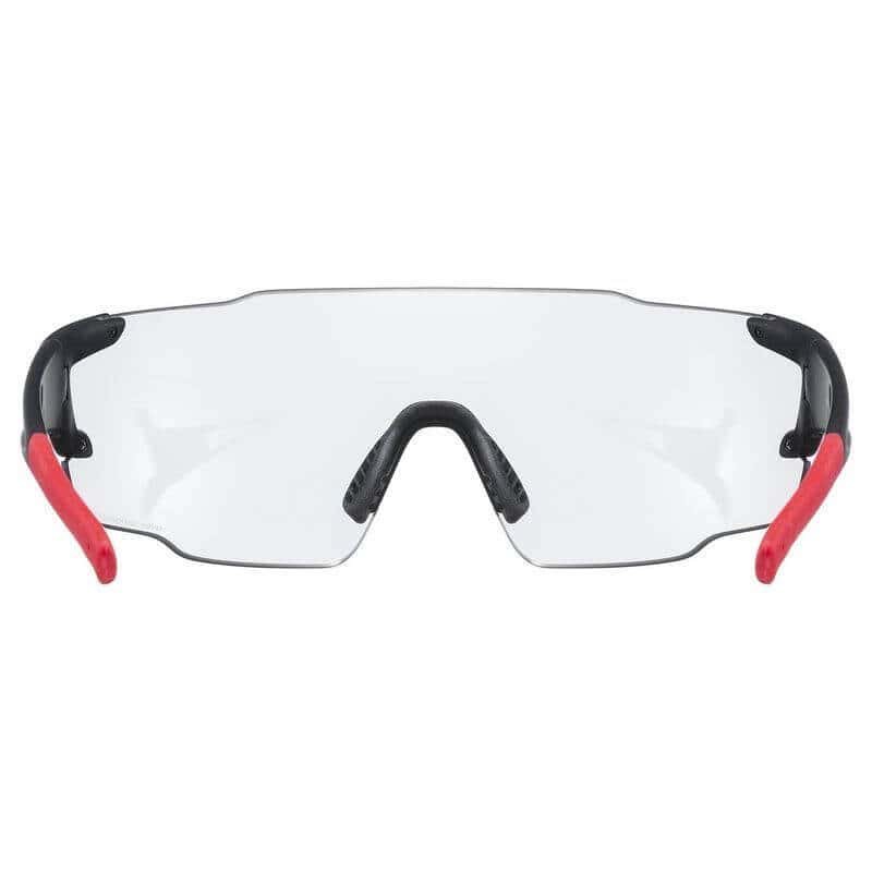 Uvex Sportstyle 804 V Black Mat Red Sunglasses