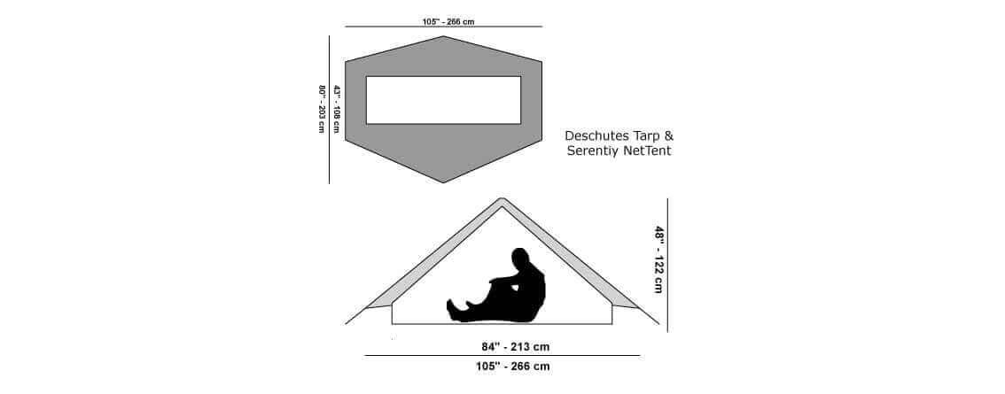 Six Moon Designs Deschutes Υπερελαφριά σκηνή Backpacking