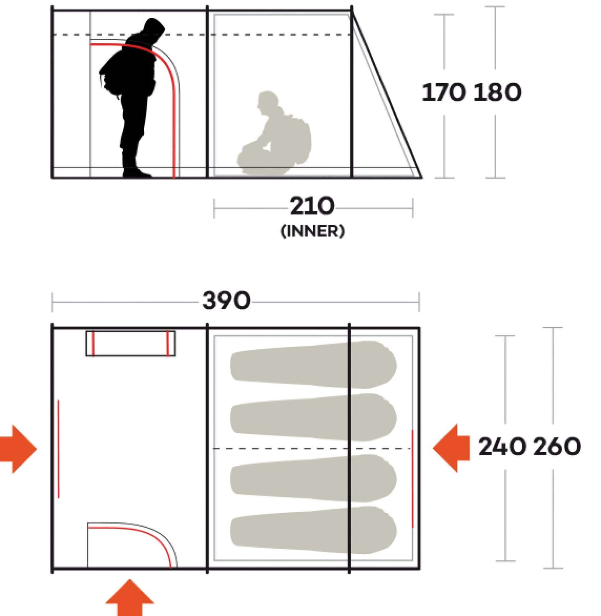 Ferrino Fenix 4 Tent