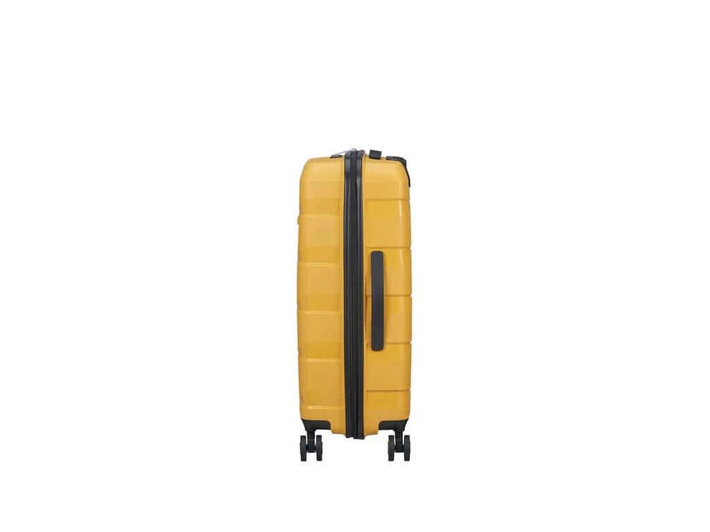 American Tourister Air Move Spinner 55/20 TSA Sunset Yellow Travel Suitcase