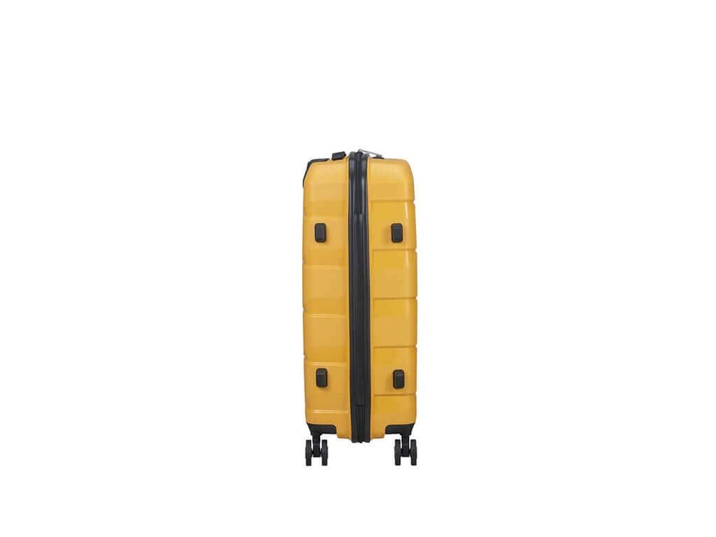 American Tourister Air Move Spinner 55/20 TSA Sunset Yellow Travel Suitcase
