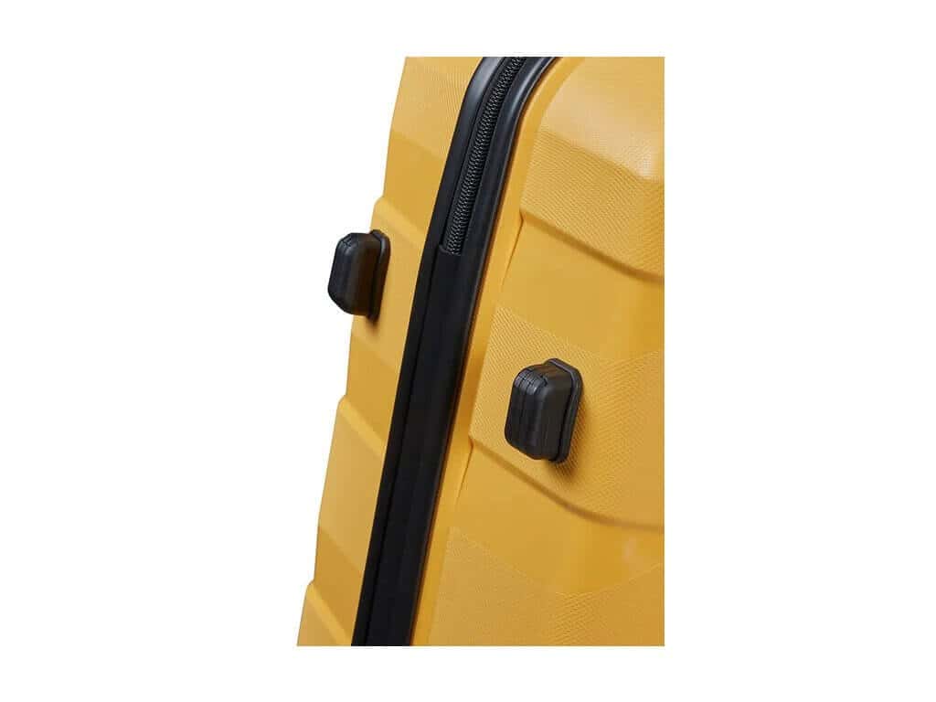 American Tourister Air Move Spinner 55/20 TSA Sunset Yellow Travel Suitcase