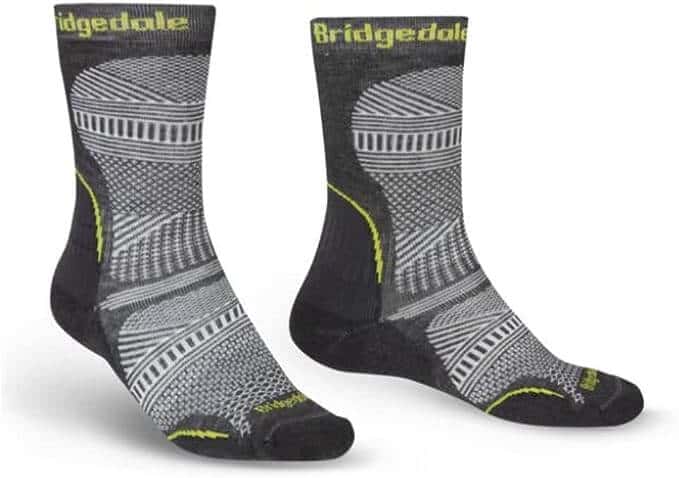 BRIDGEDALE Men's Ultra Light T2 Coolmax Performance Boot Socks