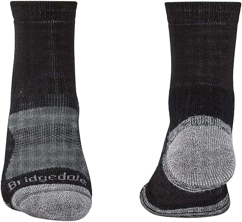 BRIDGEDALE Men's Lightweight Merino Performance 3/4 Crew Socks