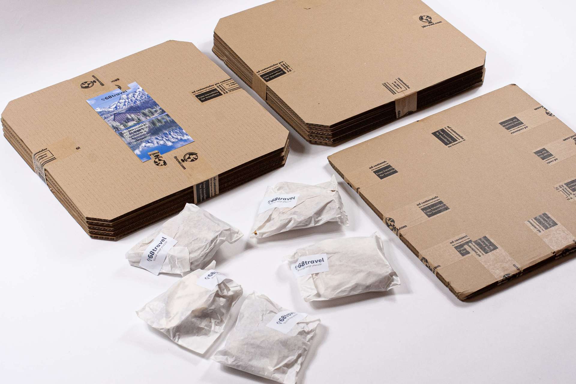 Puzzle Wooden World Map