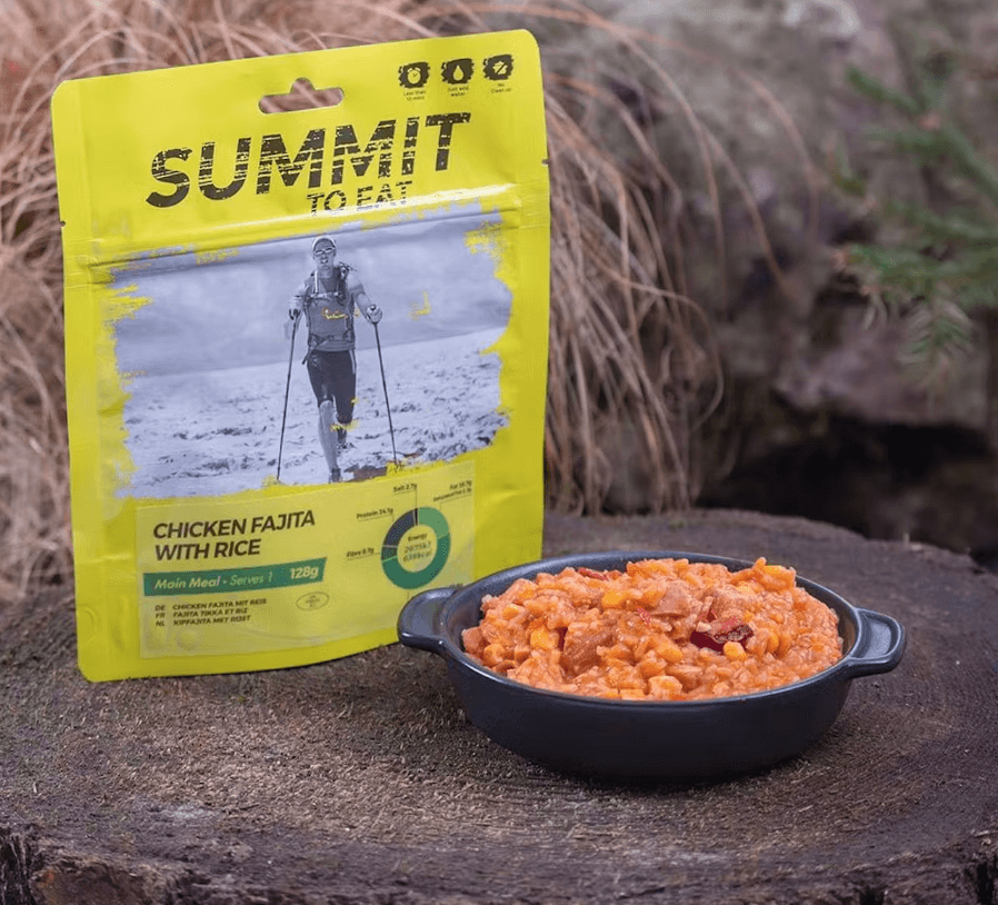 Summit to Eat Chicken Fajita with Rice