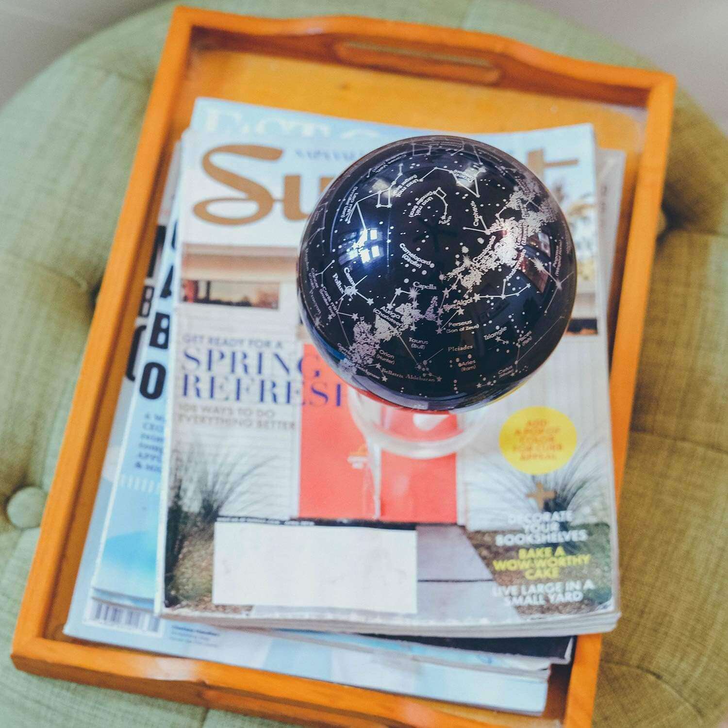 MOVA Constellations self spinning Globe