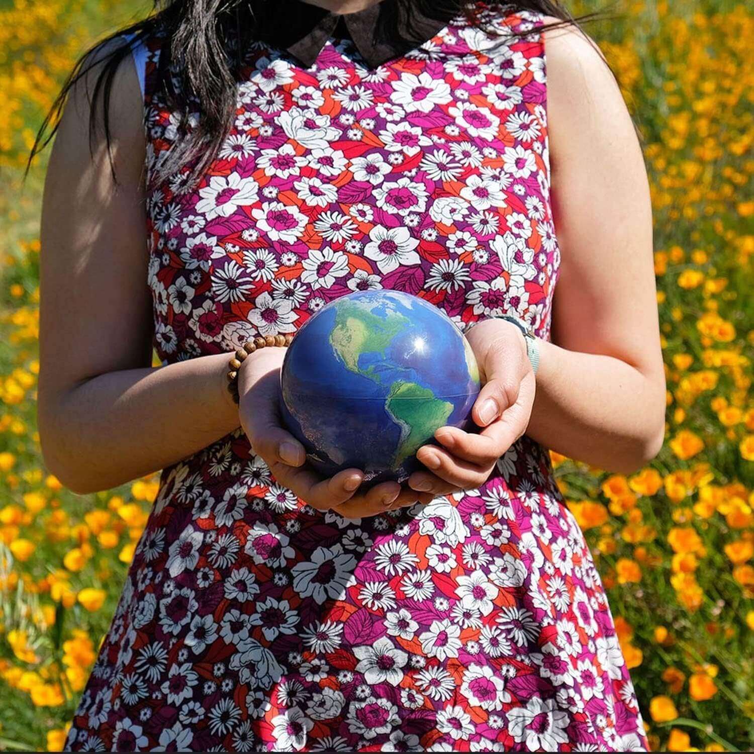 MOVA Natural Earth Self Rotating Magnetic Globe