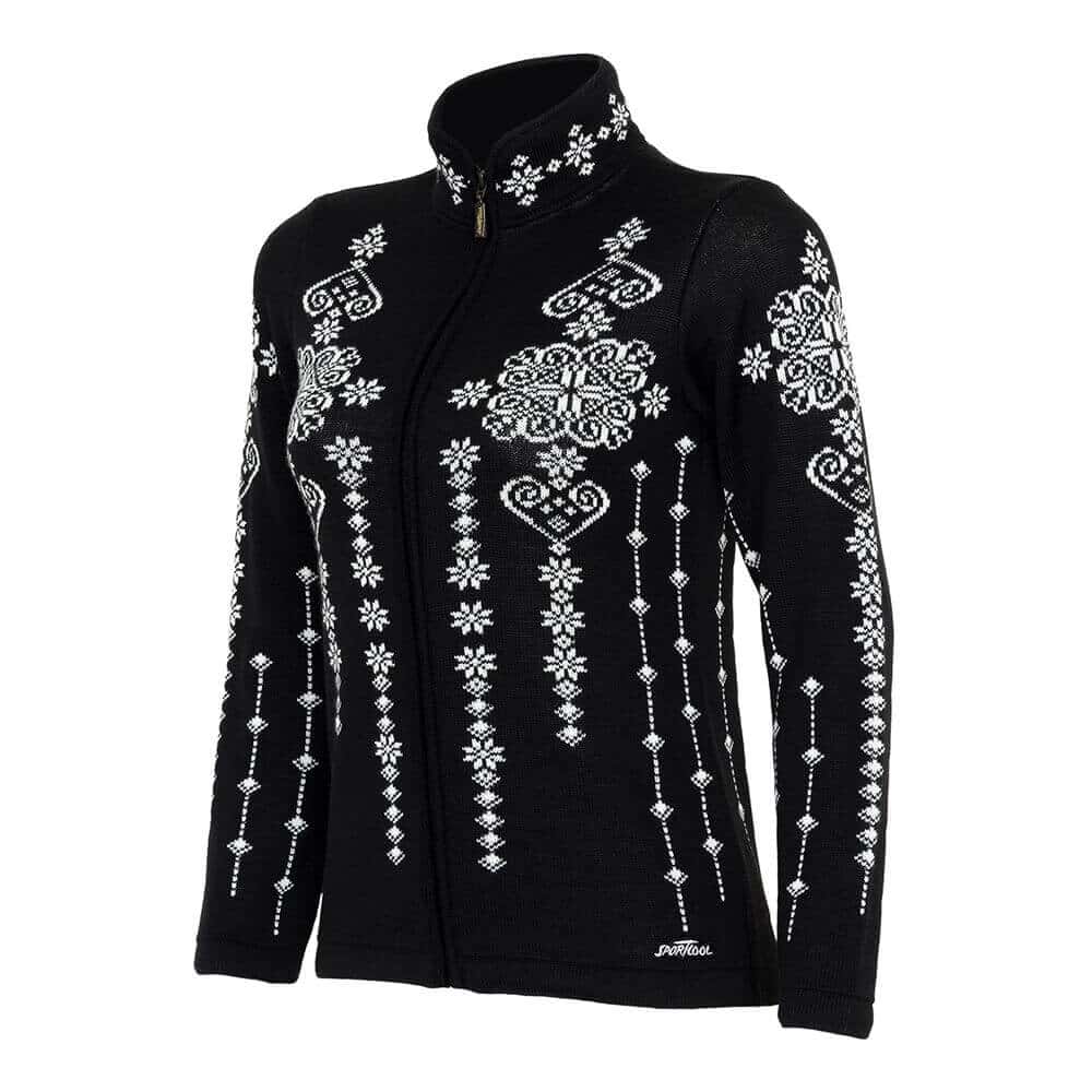 SportCool Women’s sweater with Folk pattern (384)