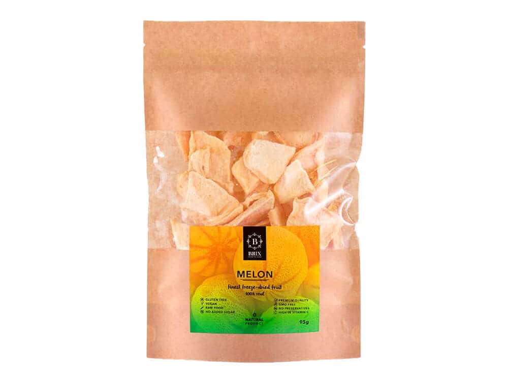 BRIX Freeze-dried melon Cantaloupe