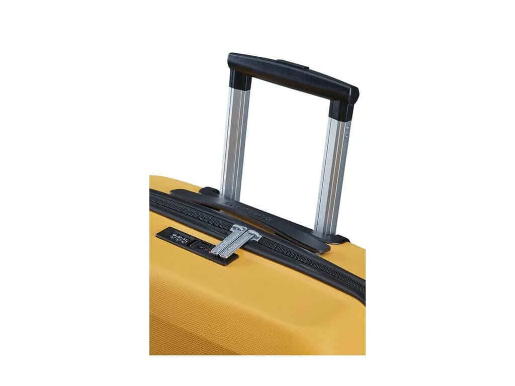 American Tourister Air Move Spinner 55/20 TSA Sunset Yellow Travel Suitcase