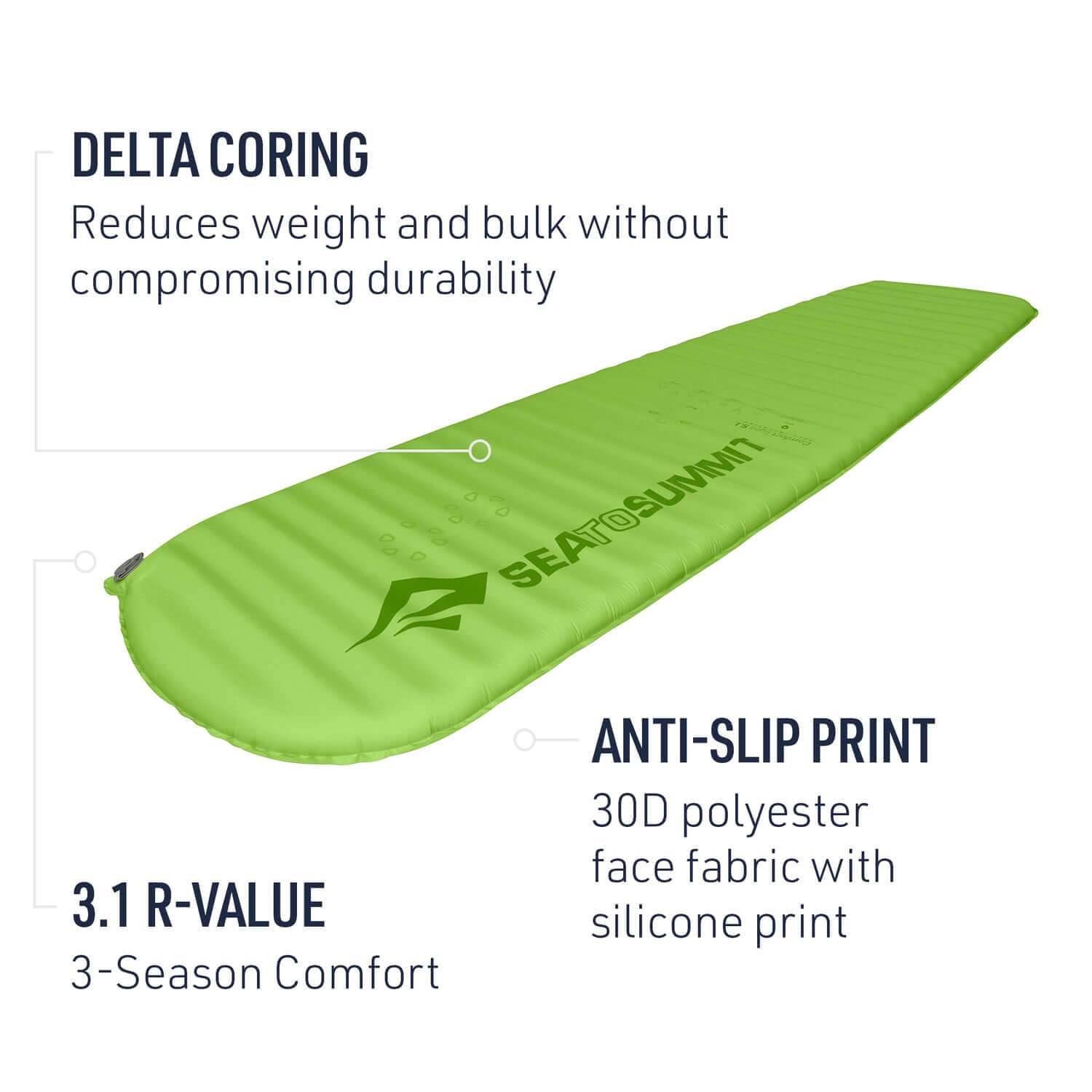 SeaToSummit Comfort Light Self Inflating Mat