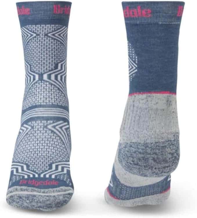 BRIDGEDALE Women's Ultra Light T2 Coolmax Performance Boot Socks