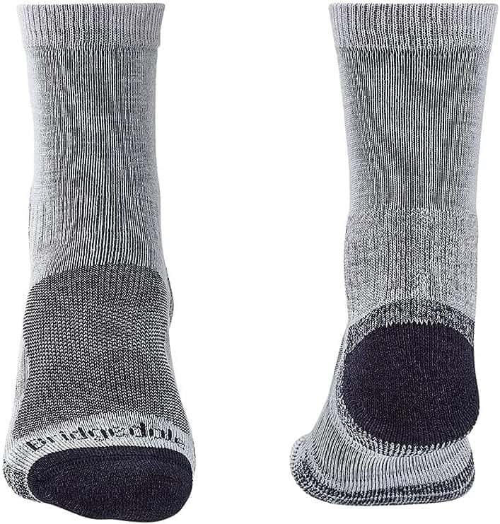 BRIDGEDALE Men's Lightweight Merino Performance 3/4 Crew Socks