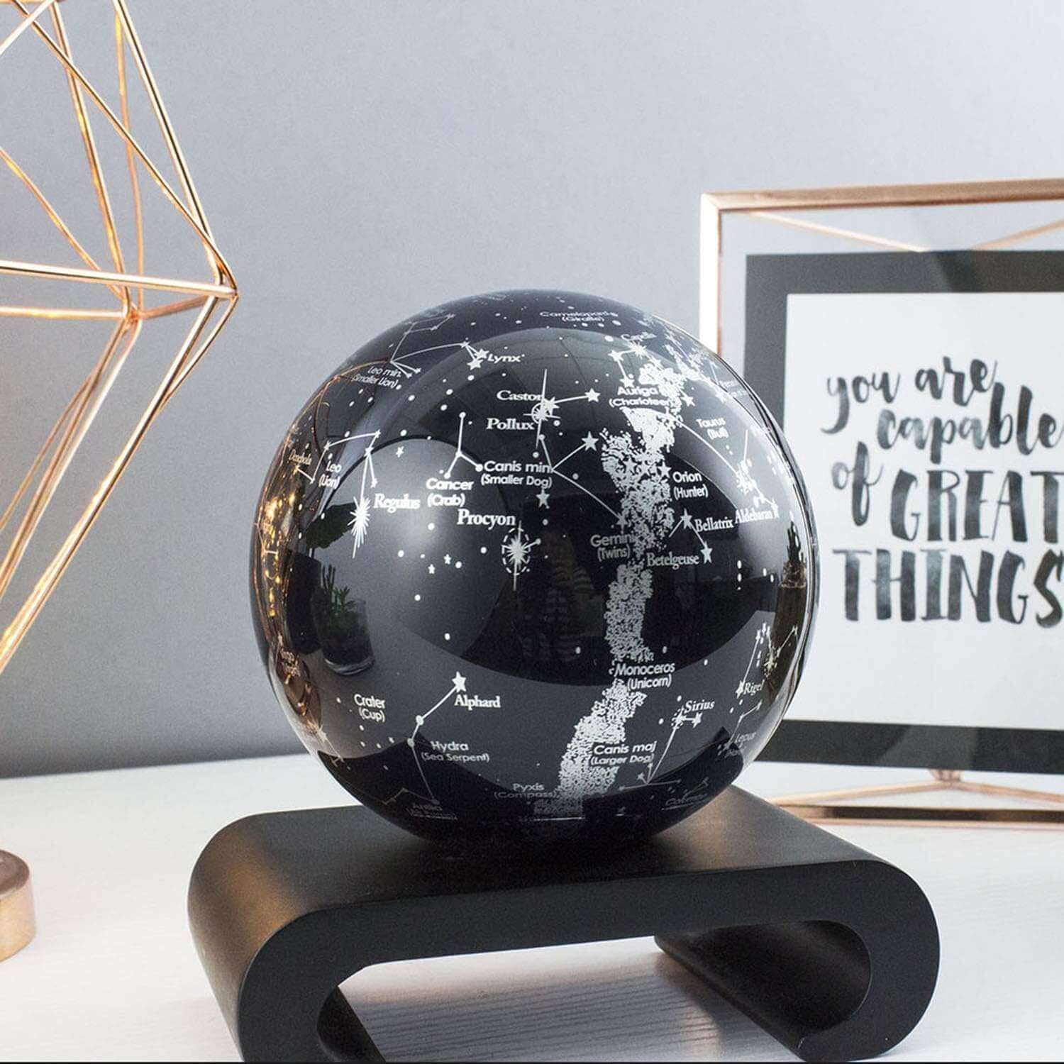 MOVA Constellations self spinning Globe