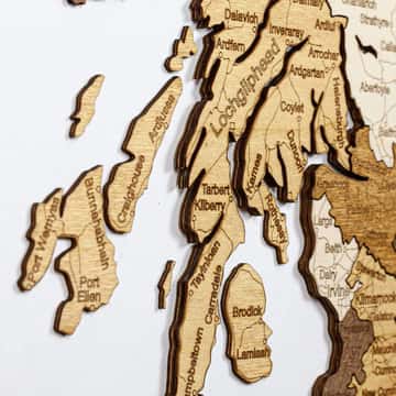 Wooden 2D Maps