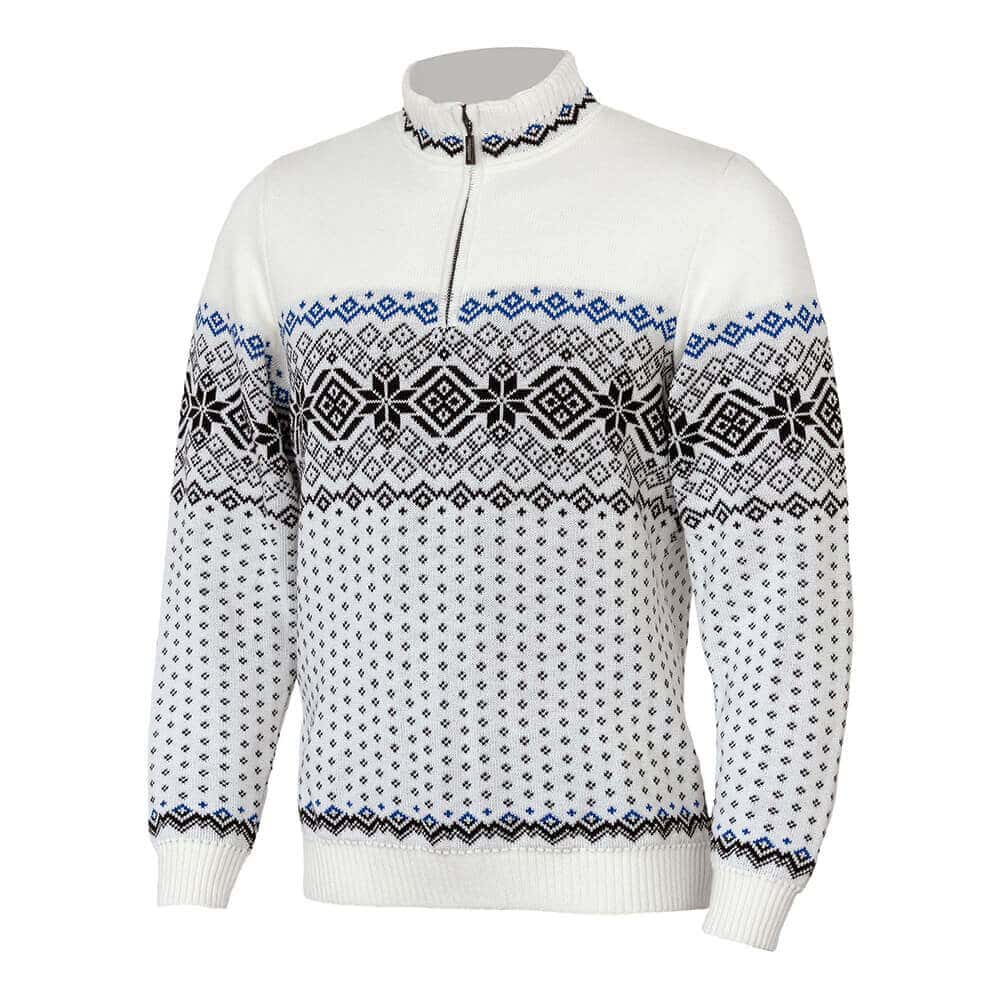 SportCool Men's sweater with Delicate Norwegian pattern (349