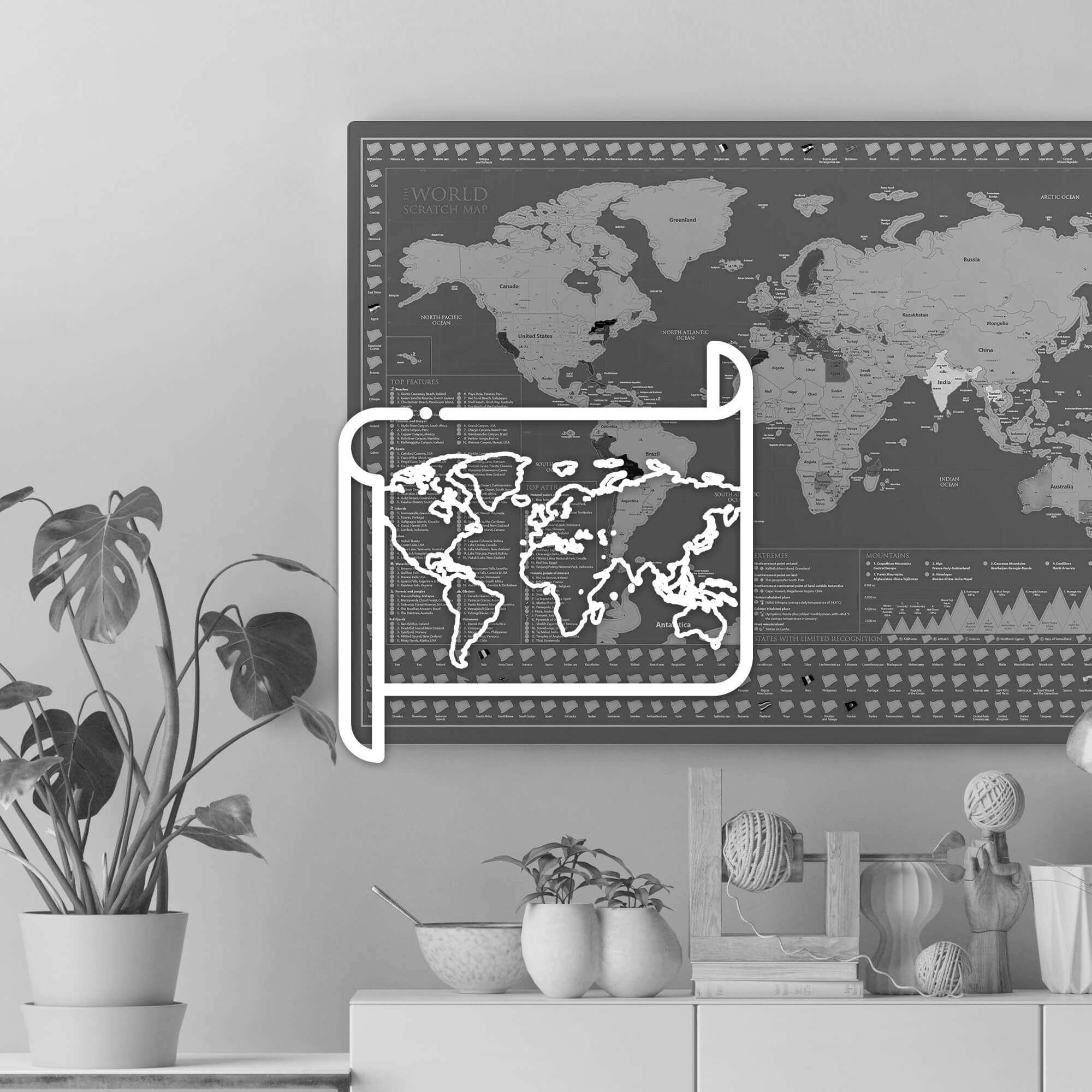 Wall Maps & Decor