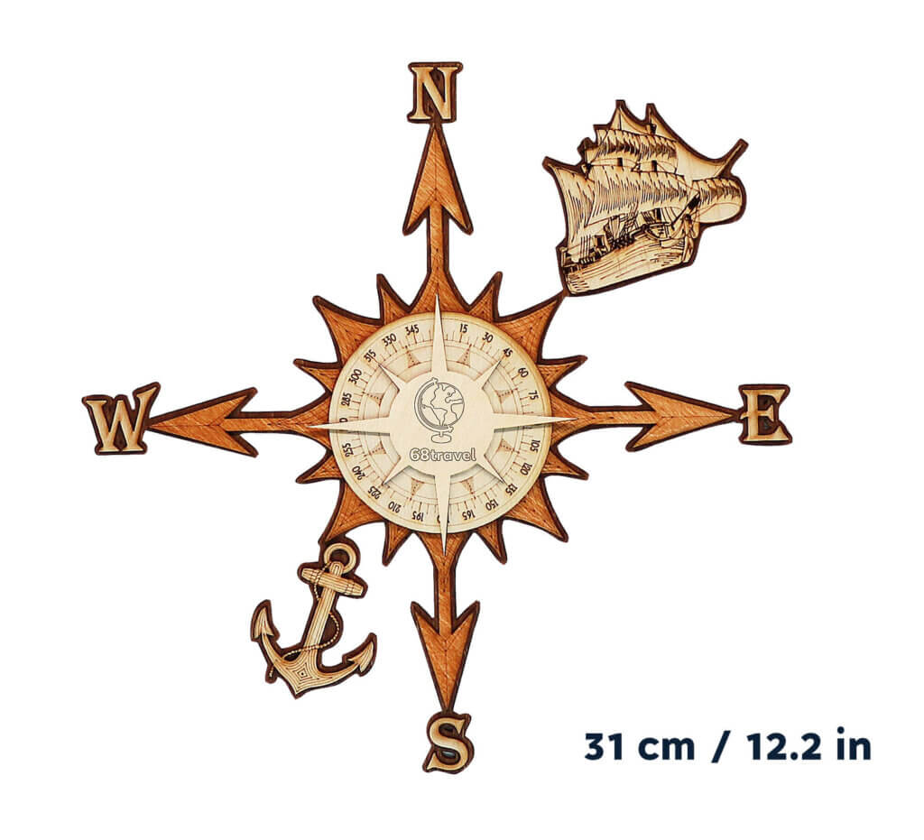 Adventurer edition - 3D compass