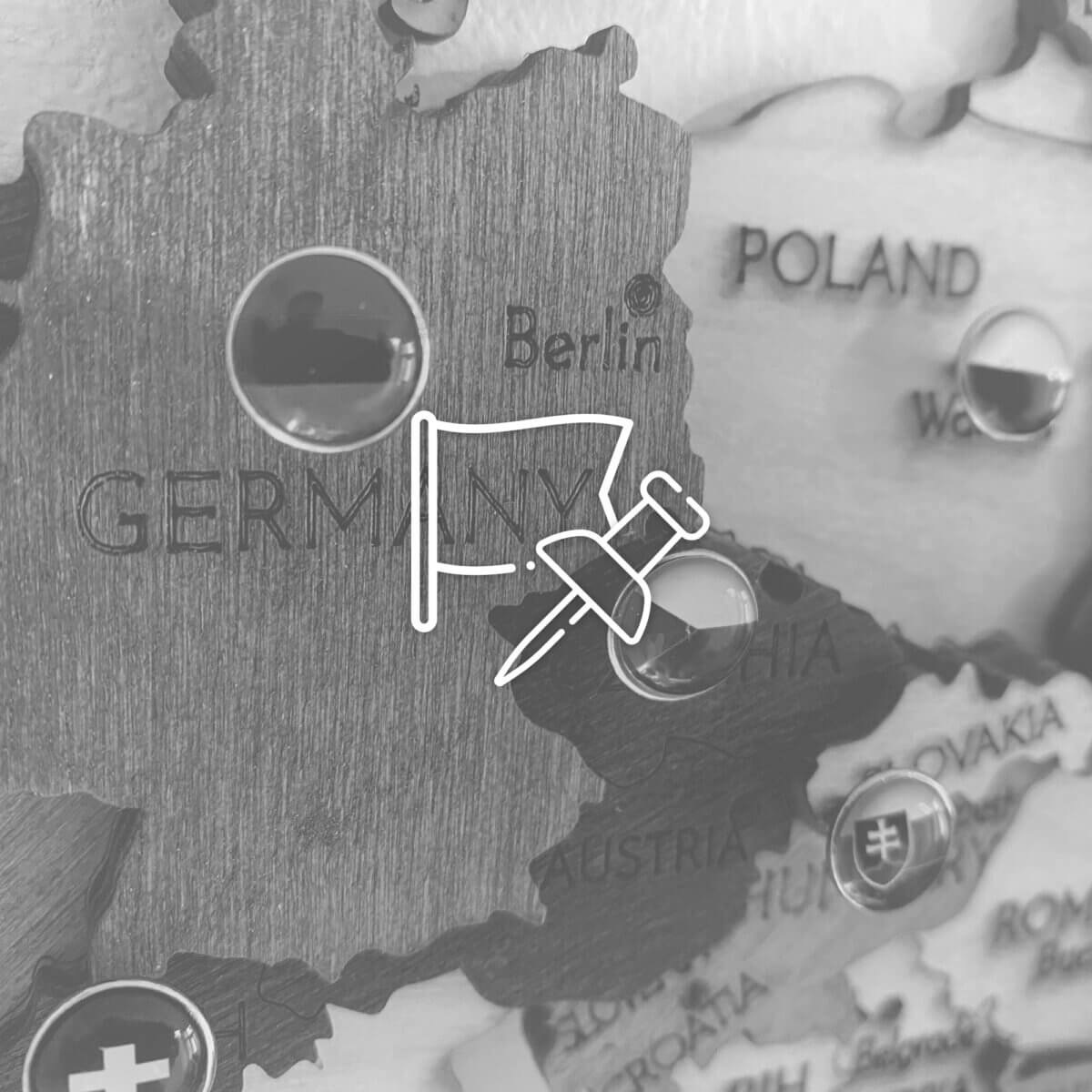 Wooden Map Accessories