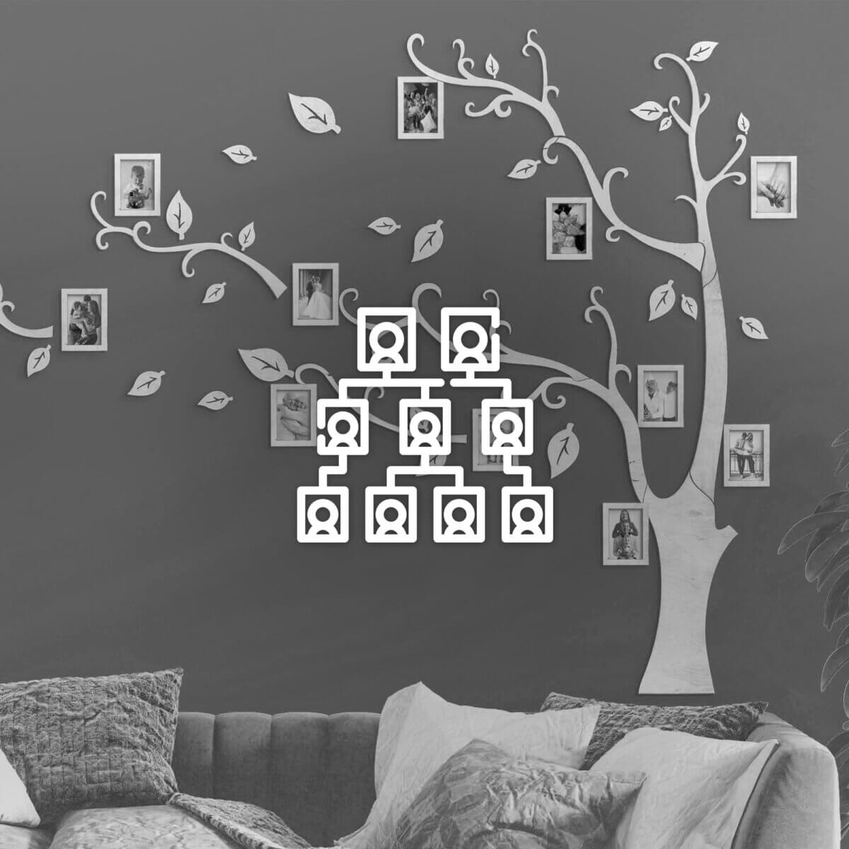 Wooden Family Trees
